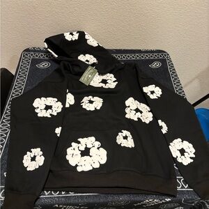 Denim Tears Black Hoodie and sweat pants size L